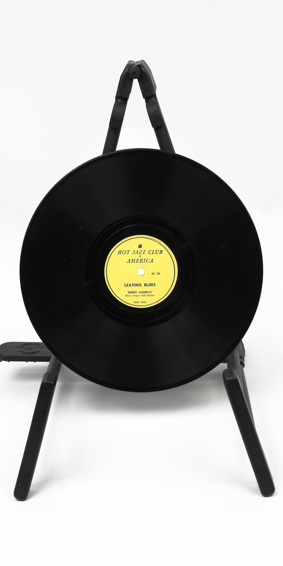 1920 Huddie Leadbelly/Hot Jazz Club America Records Performs:  Leaving Blues & Good Morning Blues — view 1 of 2
