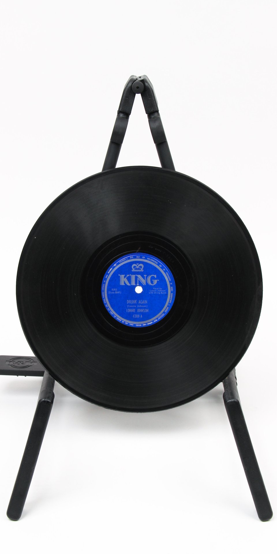 c. 1920s Lonnie Johnson/King Records Performs:  Jelly Roll Baker & Drunk Again — view 1 of 2