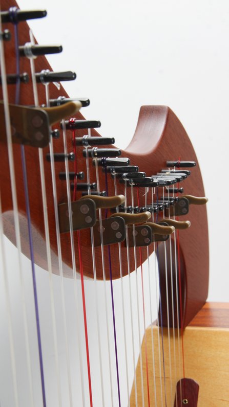 Clarinbridge Erin Harp C-C 22 string *with partial levers #4
